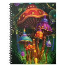 Enchanted Forest Spiral Note Books