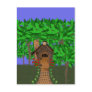 Enchanting Birdhouse Cottage Postcard