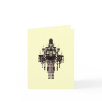 Enchantment Chandelier ~ Greeting & Note Card