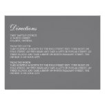Enclosure Card // The Elegance Collection Invitations