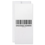 Encoded Human (Barcode Attitude) rack cards