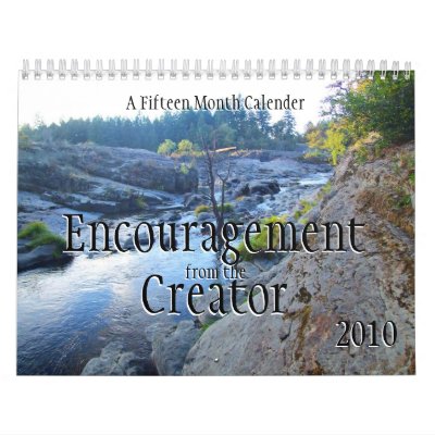Encouragement from the Creator Wall Calendar by Bro_Jones