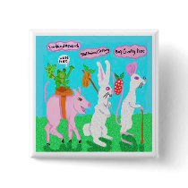 End Animal Testing Pinback Buttons