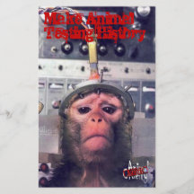 End Animal Testing Custom Flyer