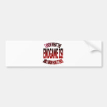 END GAME BUMPER STICKER