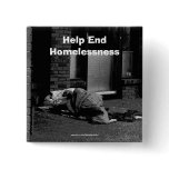 End Homelessness Campaign Button