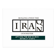 End Iran War Postcard