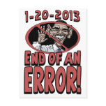 End of an Error Anti-Obama Gear postcards