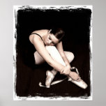 "End of Day" Ballerina Print