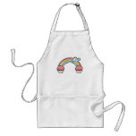 End of Rainbow Cupcakes aprons