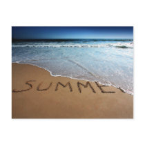 End Of Summer At California Coast Postcards