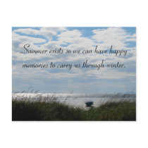 End Of Summer Post Card