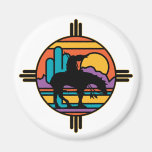 End of the Trail Refrigerator Magnet