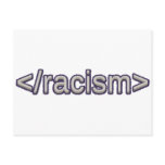 End Racism postcards