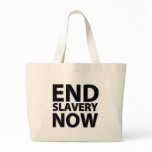 end slavery now canvas bags