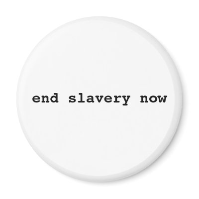 end slavery now magnet by endslaverynow