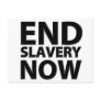 end slavery now post cards