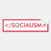 End Socialism Bumper Sticker