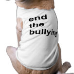 end the bullying pet clothing