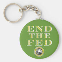 End The Fed Federal Reserve Key Chain
