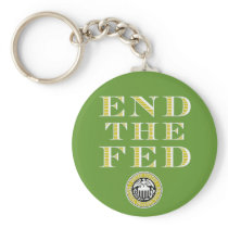 End The Fed Federal Reserve Key Chain