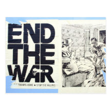End The War Postcard