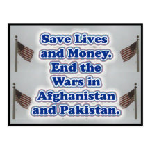 End the Wars Postcard
