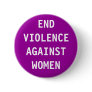 End violence against women buttons