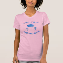 End Zone Frisbee Tees