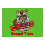 Endangered Bengal Tiger  Products cards