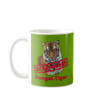 Endangered Bengal Tiger  Products Coffee Mug