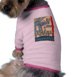 Endangered Wild Bactrian Camel Pop Art Tshirts pet clothing