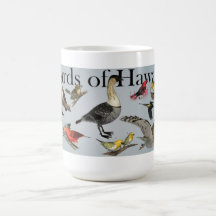 Endemic Birds of Hawai'i Coffee Mugs