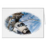 Endevour space shuttle card