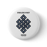 Endless Knot Inside (Psyche / Psychology) Pinback Buttons