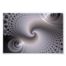 Endless Spirals - Fractal Art Photo Art