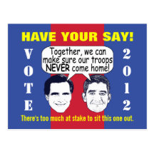 Endless War - GOTV Postcard