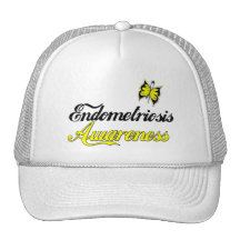 Endometriosis Awareness Butterfly Mesh Hats