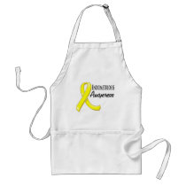Endometriosis Awareness Ribbon Aprons