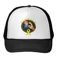 Endometriosis - Rosie The Riveter - We Can Do It Hats