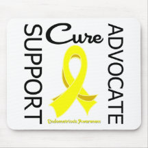 Endometriosis Support Advocate Cure Mouse Pads
