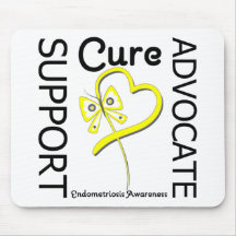 Endometriosis Support Advocate Cure Mousepads