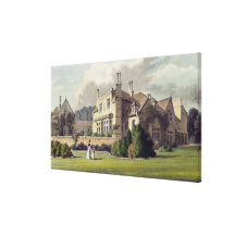 Endsleigh, from Ackermann's 'Repository of Arts', Gallery Wrap Canvas