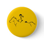 Endurance Horse Pinback Button