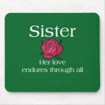 Enduring Love Sister Mousepad