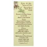 Enduring Menu Card rack cards