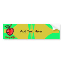 Energy Apple Bumper Sticker