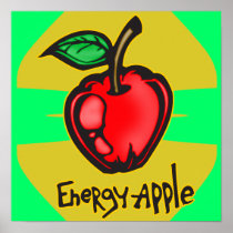 Energy Apple Print