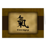 Energy Chinese Greeting Cards