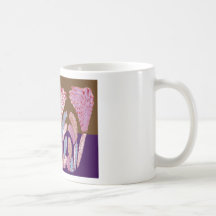 Energy Flames :  Colourful Fireworks Coffee Mug